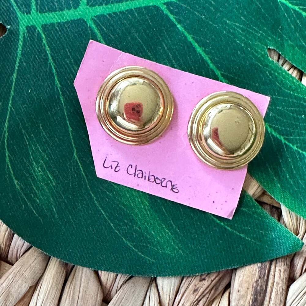 BOGO FREE Liz Claiborne Button Earrings